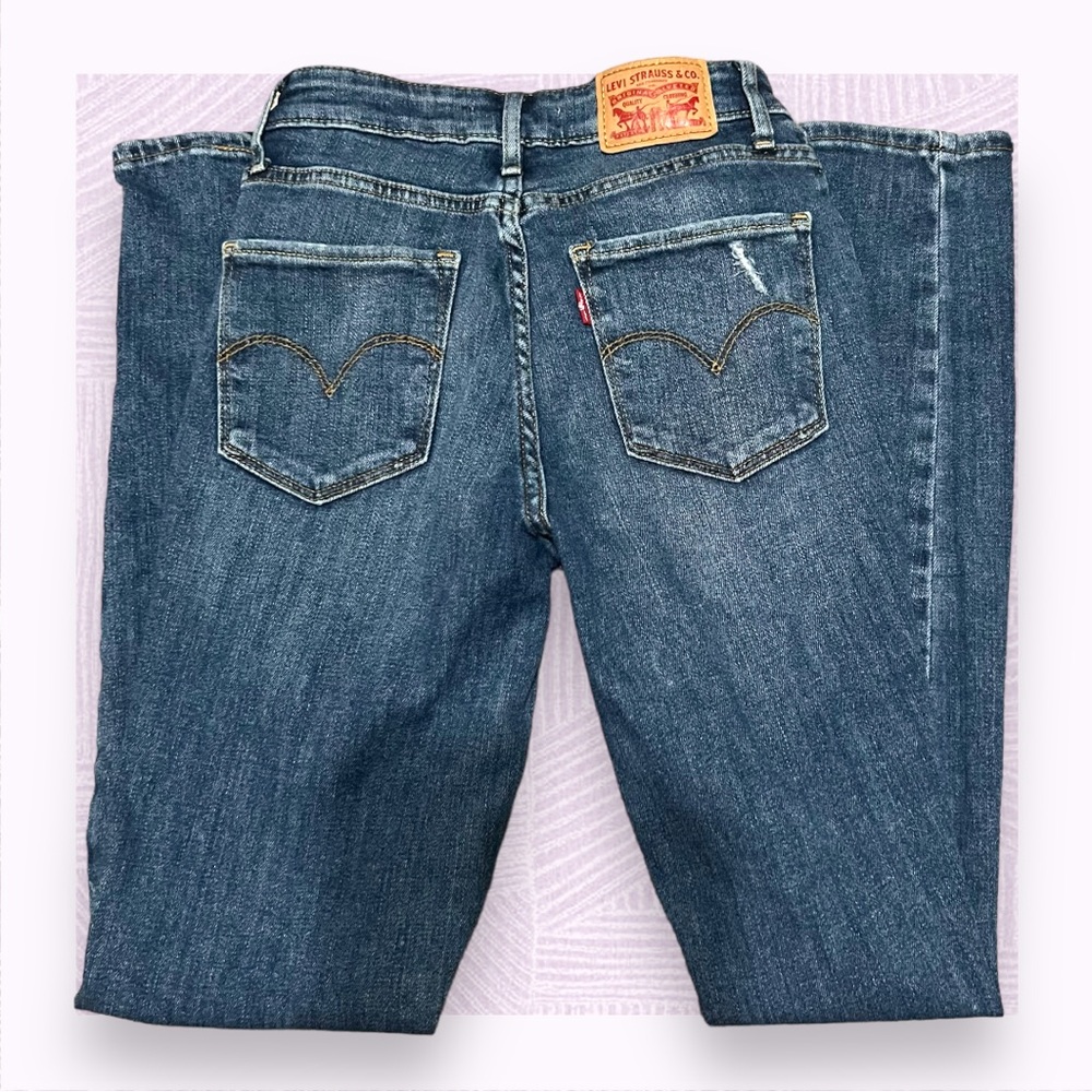 High rise skinny Levi’s 721 sz 25